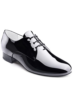 2HB Mens Ballroom Dance Shoes 72005M-Black Patent