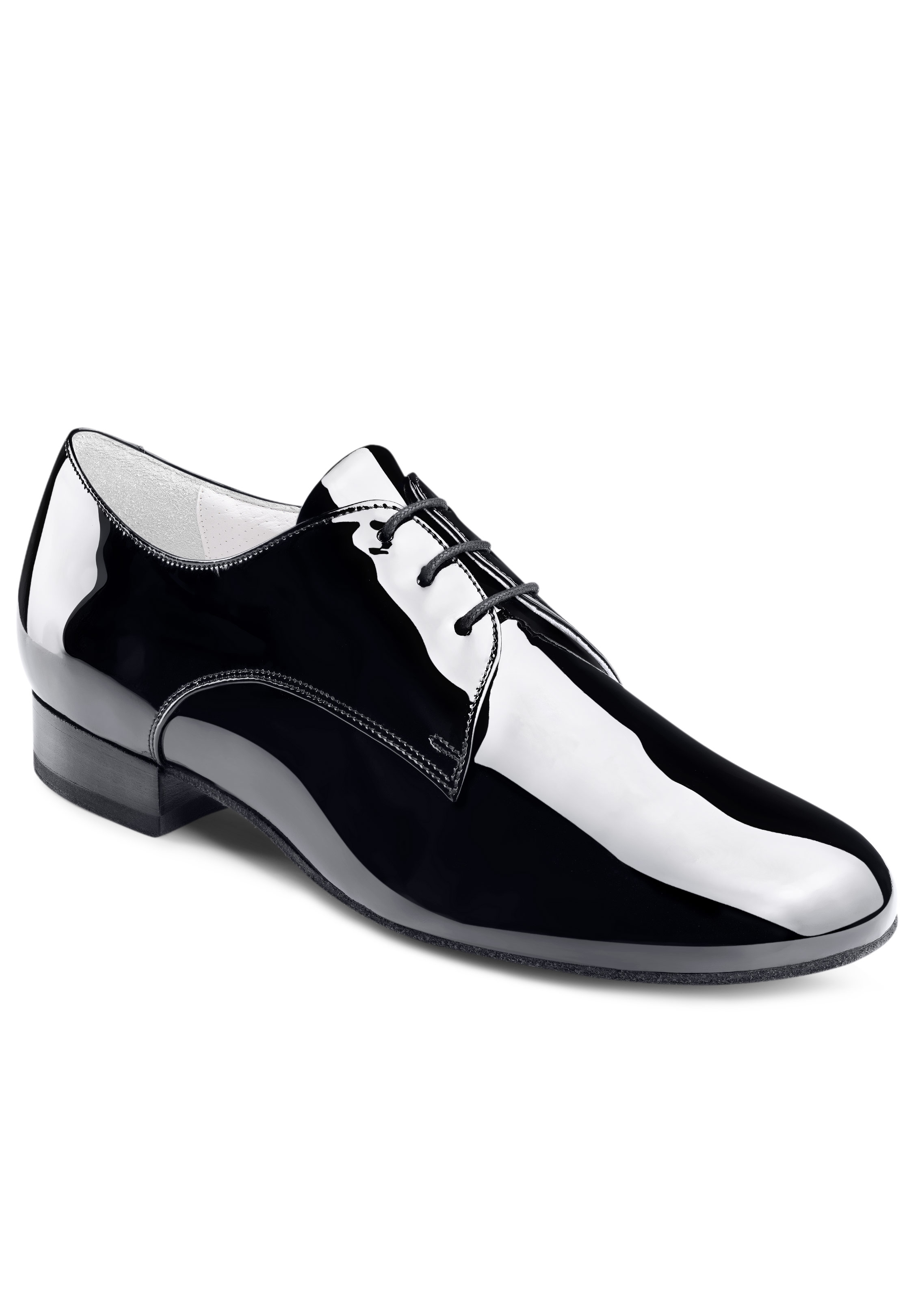 Men's Ballroom Salsa Latin Tango Black Dark Tan White Dance Shoes Very Fine ST38 
