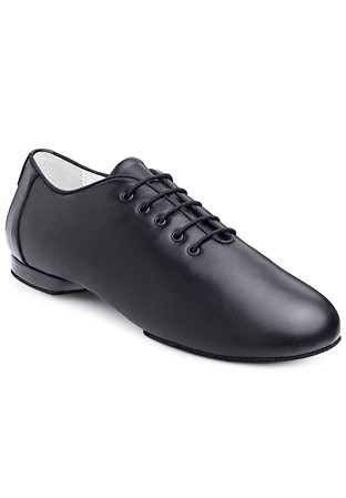 2HB Mens Caribbean Dance Shoes 10101SF-Black Calf