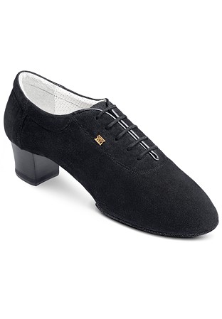 2HB Mens Latin Dance Shoes 5601SF-Black Suede