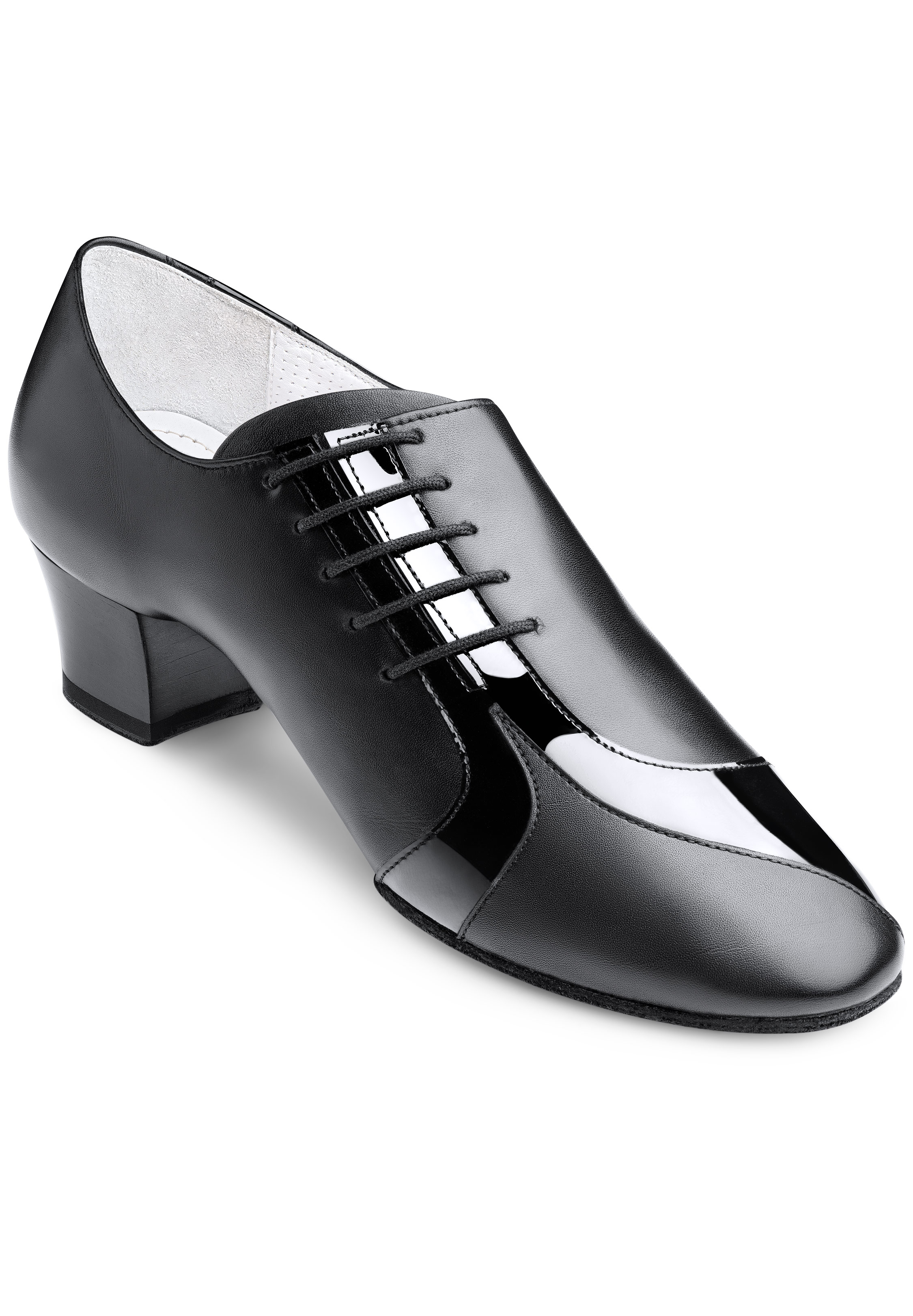 TPS Silver Gray Satin Latin Ballroom Salsa Custom-made Dance Shoes D884 