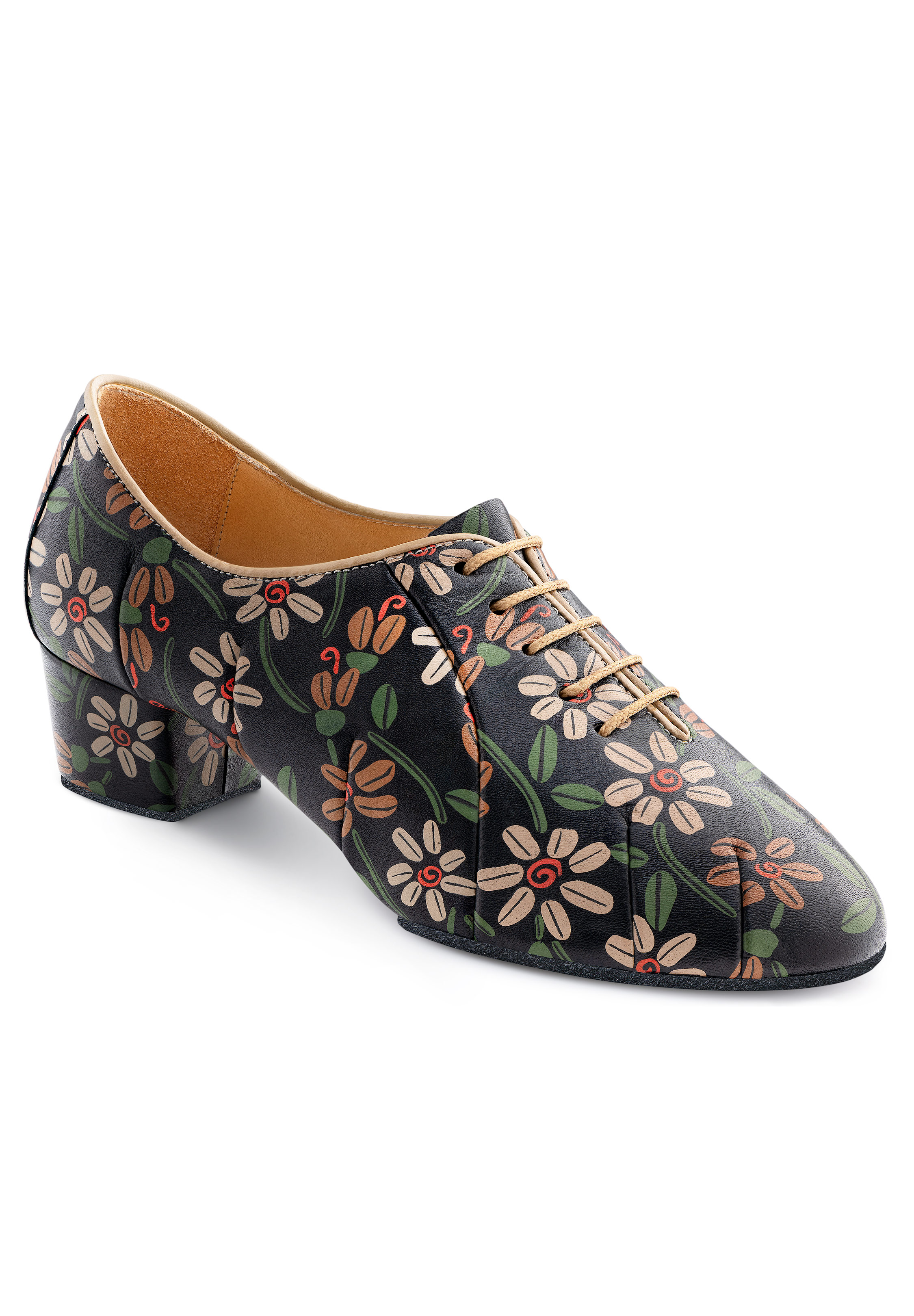 2HB Women Flower Print Practice Shoes 71904 SF | Practice Dance Shoes 2HB Women Flower Print Practice Shoes 71904 SF | Practice Dance Shoes
