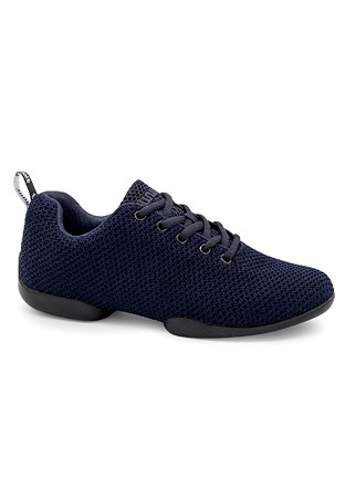 Anna Kern 170 Ladies Dance Sneakers-Blue Knit