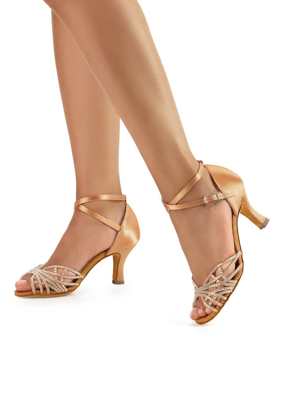 Anna Kern Dorette 700 60 Crystallized Dance Shoes Latin Dance Shoes