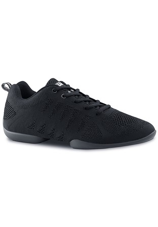 Anna Kern Bold Mens Dance Sneaker-4020 Black