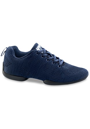 Anna Kern Bold Womens Dance Sneaker-130 Blue/Black