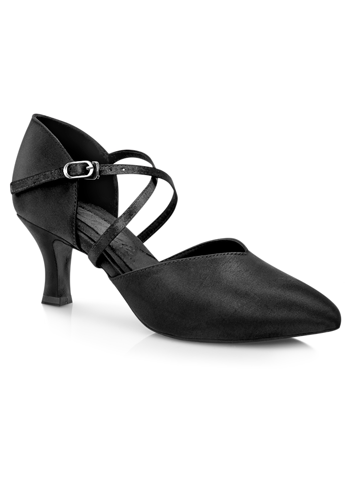 Capezio Jaimee Social Dance Shoes-Black