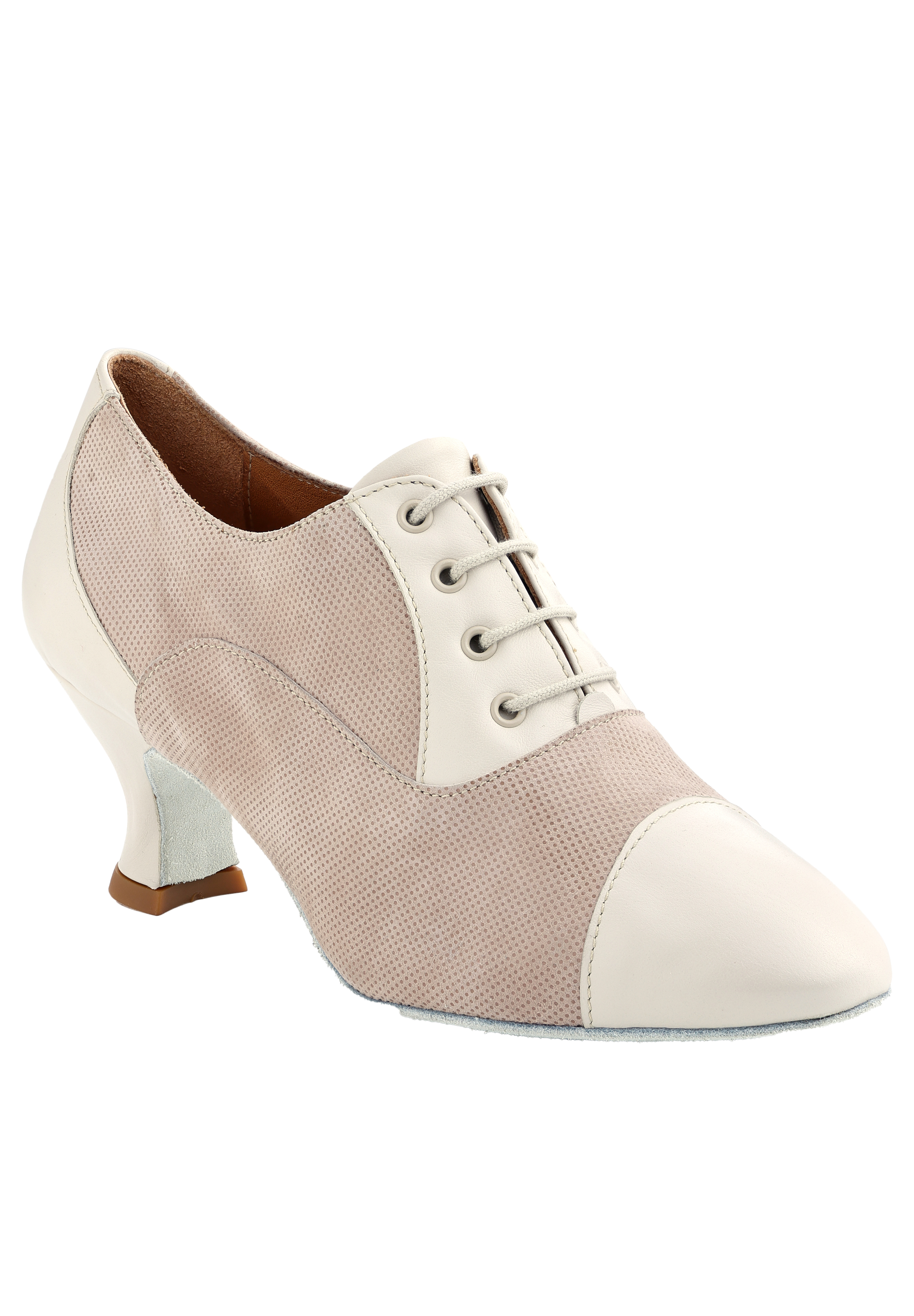 Christine Practice Shoes-Beige Calf / Beige ST116