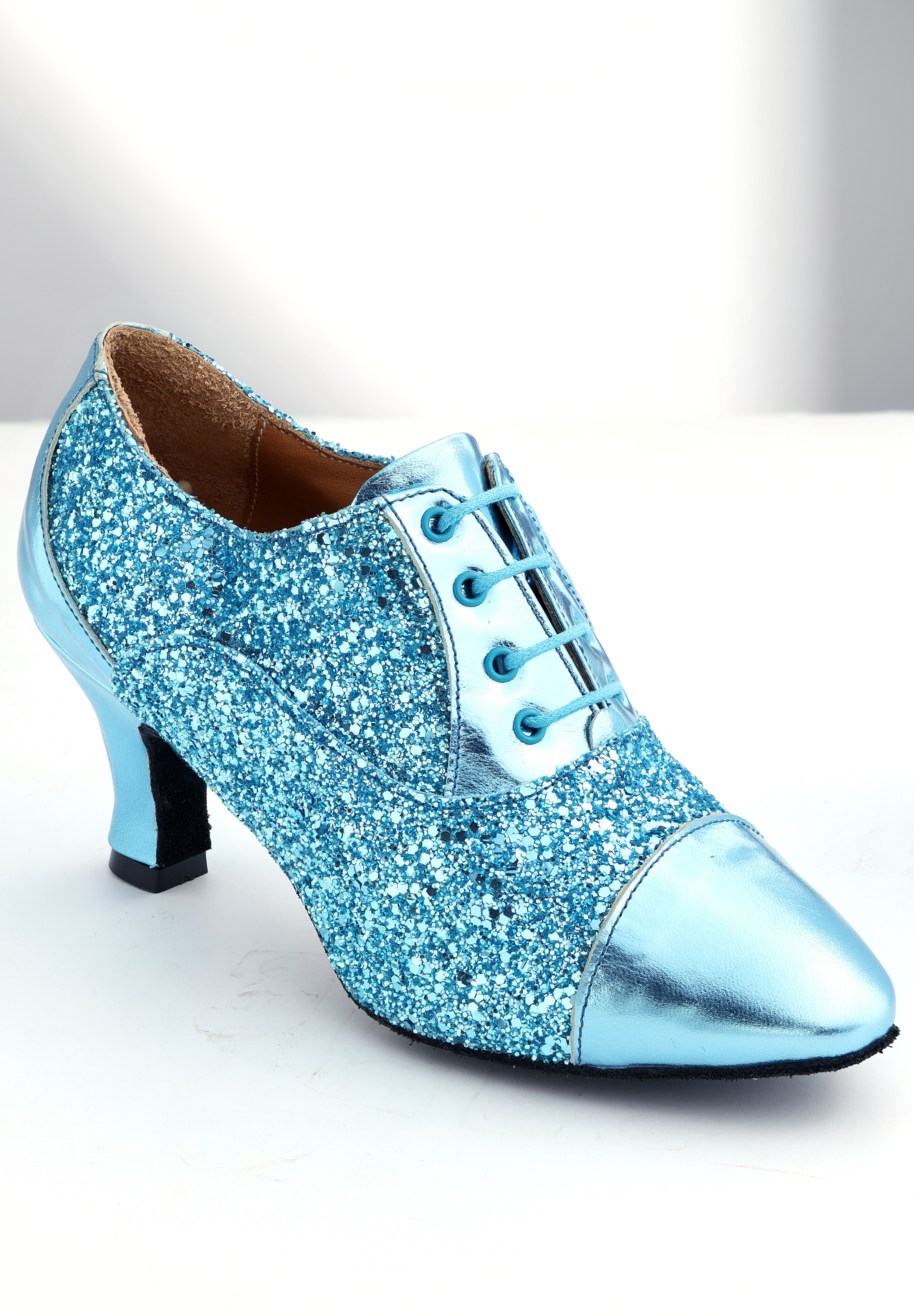 Christine Practice Shoes-Light Blue Mirror / Light Blue Planet