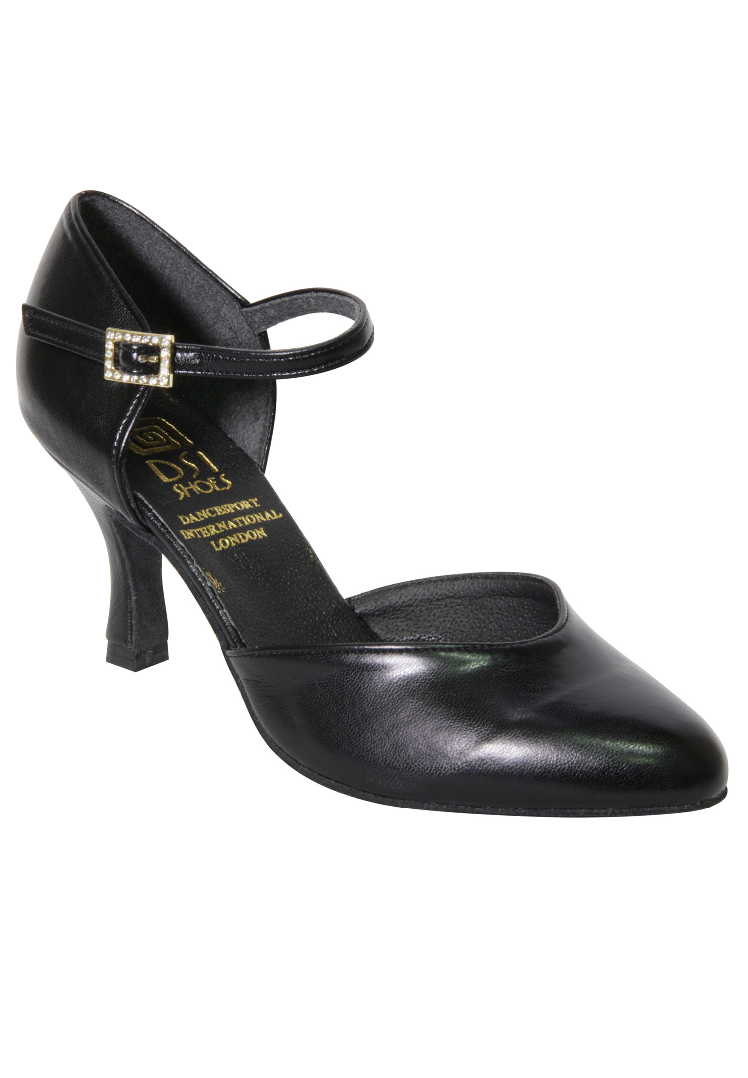 DSI Ladies Smooth Shoes 5222-Black Co-ag