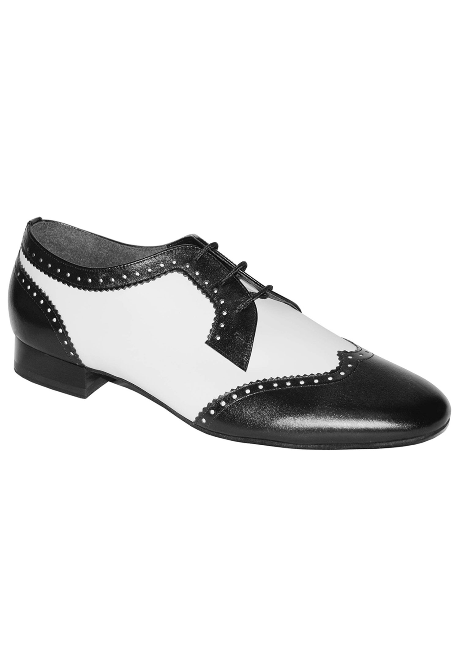 DSI Oxford Ballroom Shoes 6469-Black/White Leather