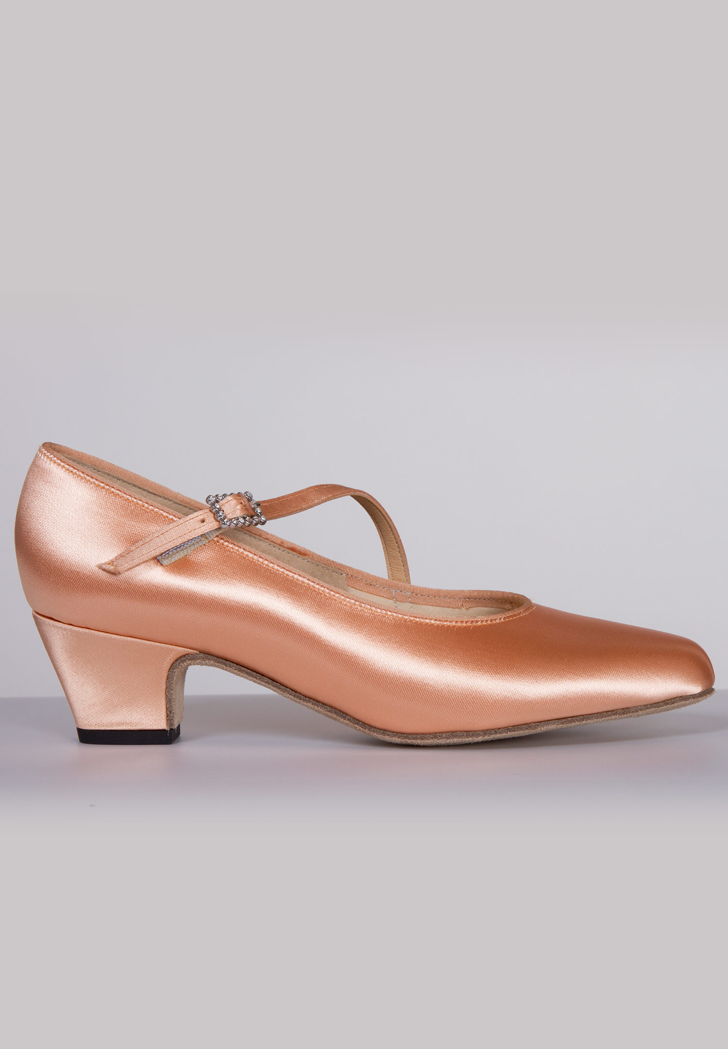 DSI Paris Ballroom Shoes 5210-Flesh Satin
