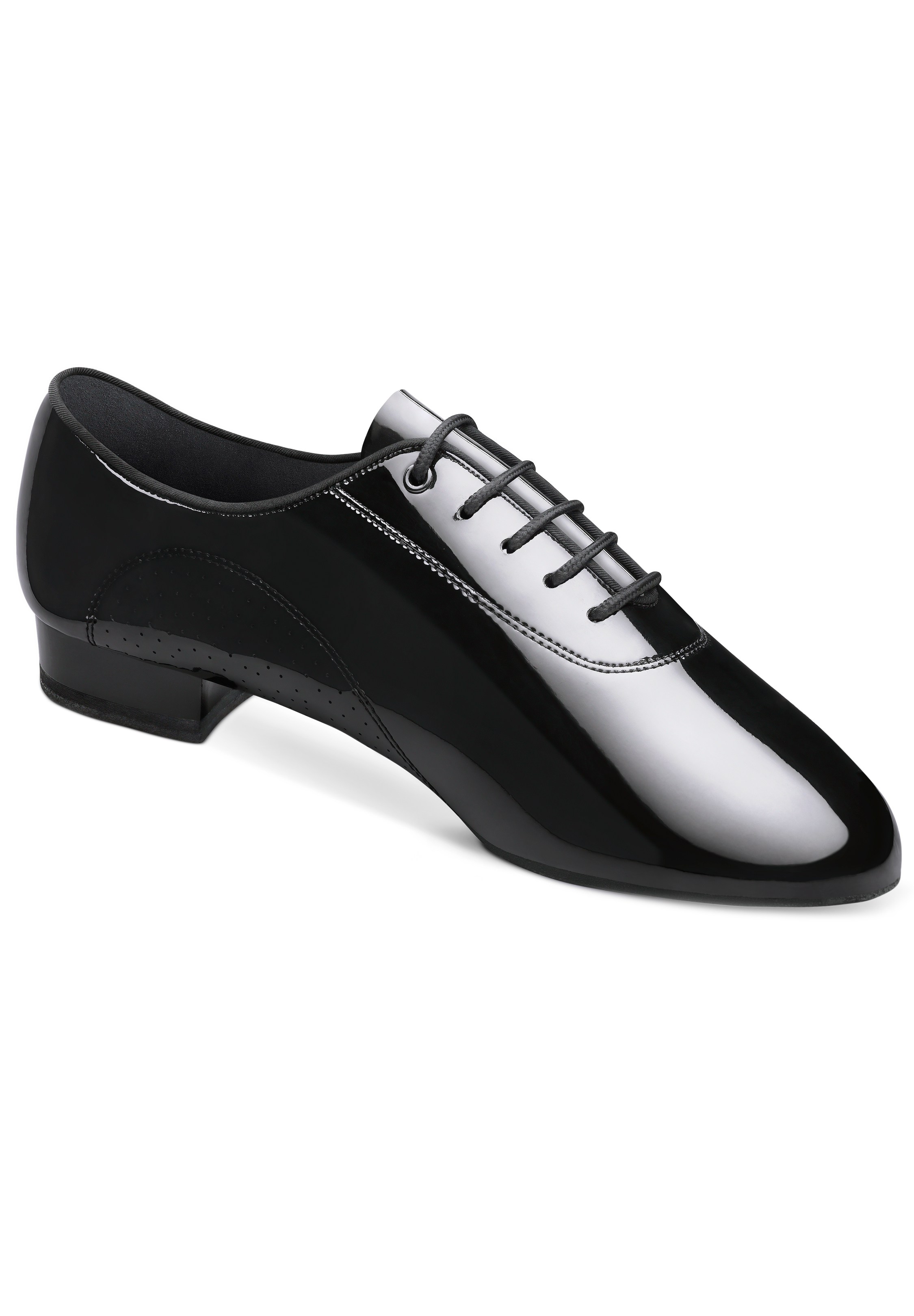 Mens Black Ballroom Latin Performance Shoes Waltz Modern Dancing Practice Shoe 