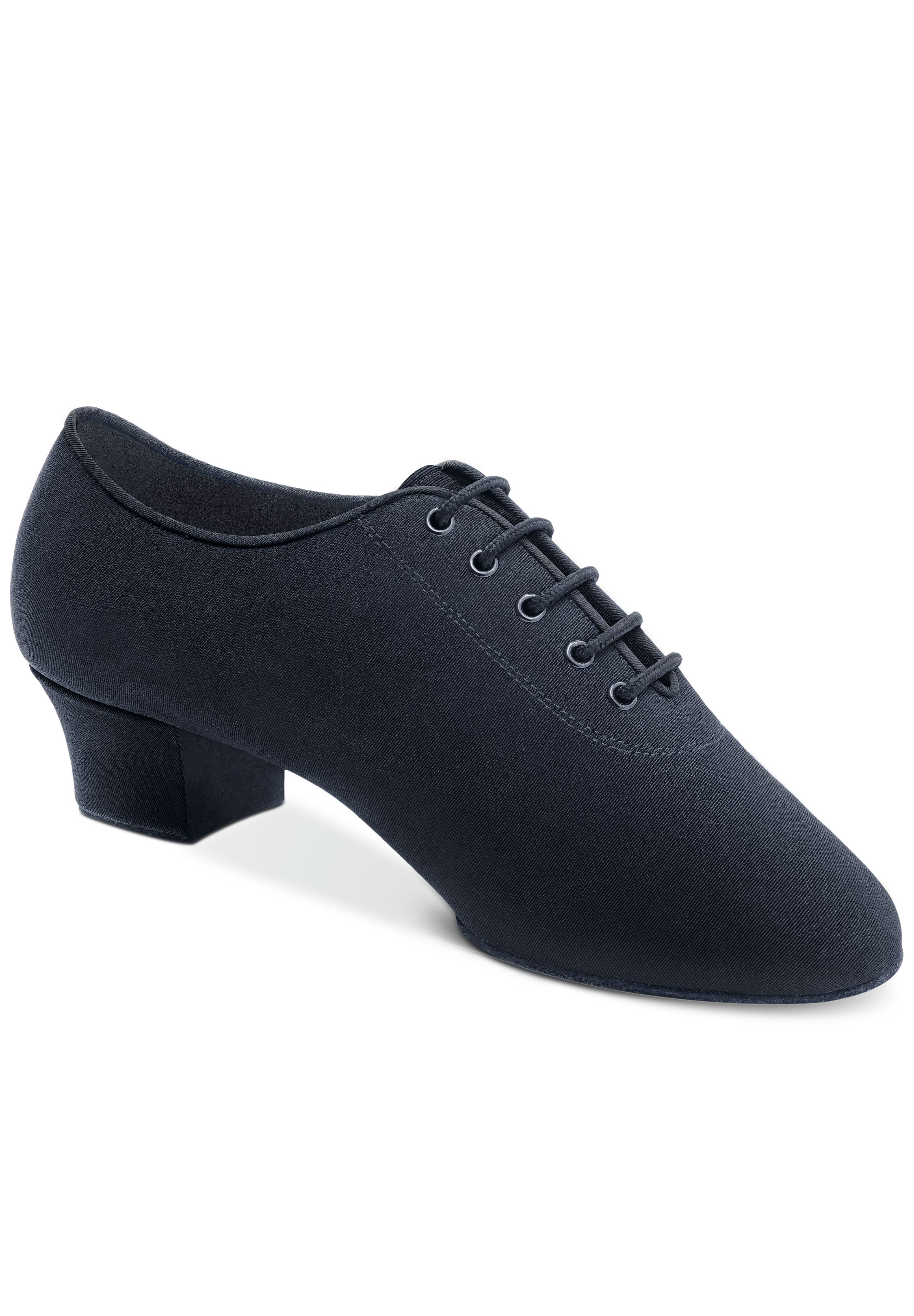 Dance America Orlando Mens Latin Shoes-Black Lycra