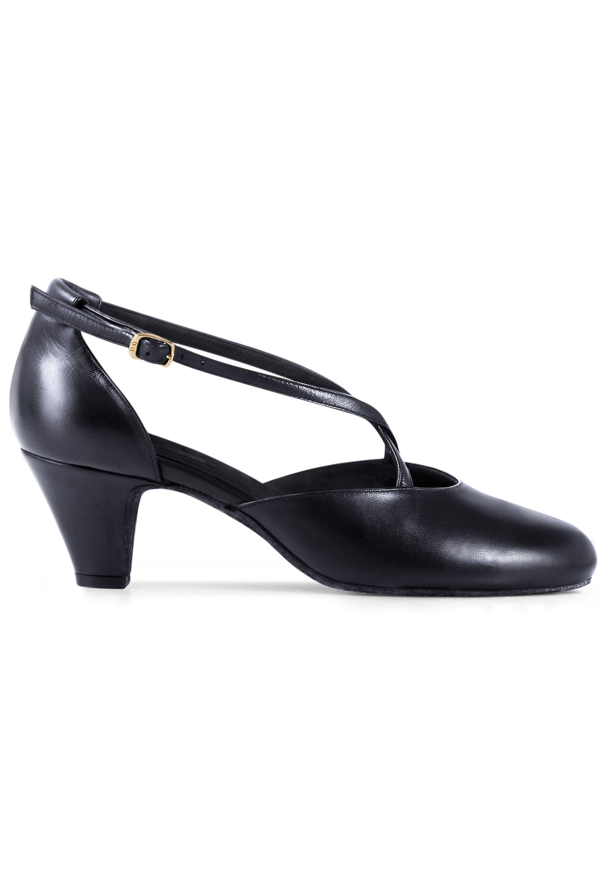Dance Naturals Cuccarini Art. 725-Black Leather