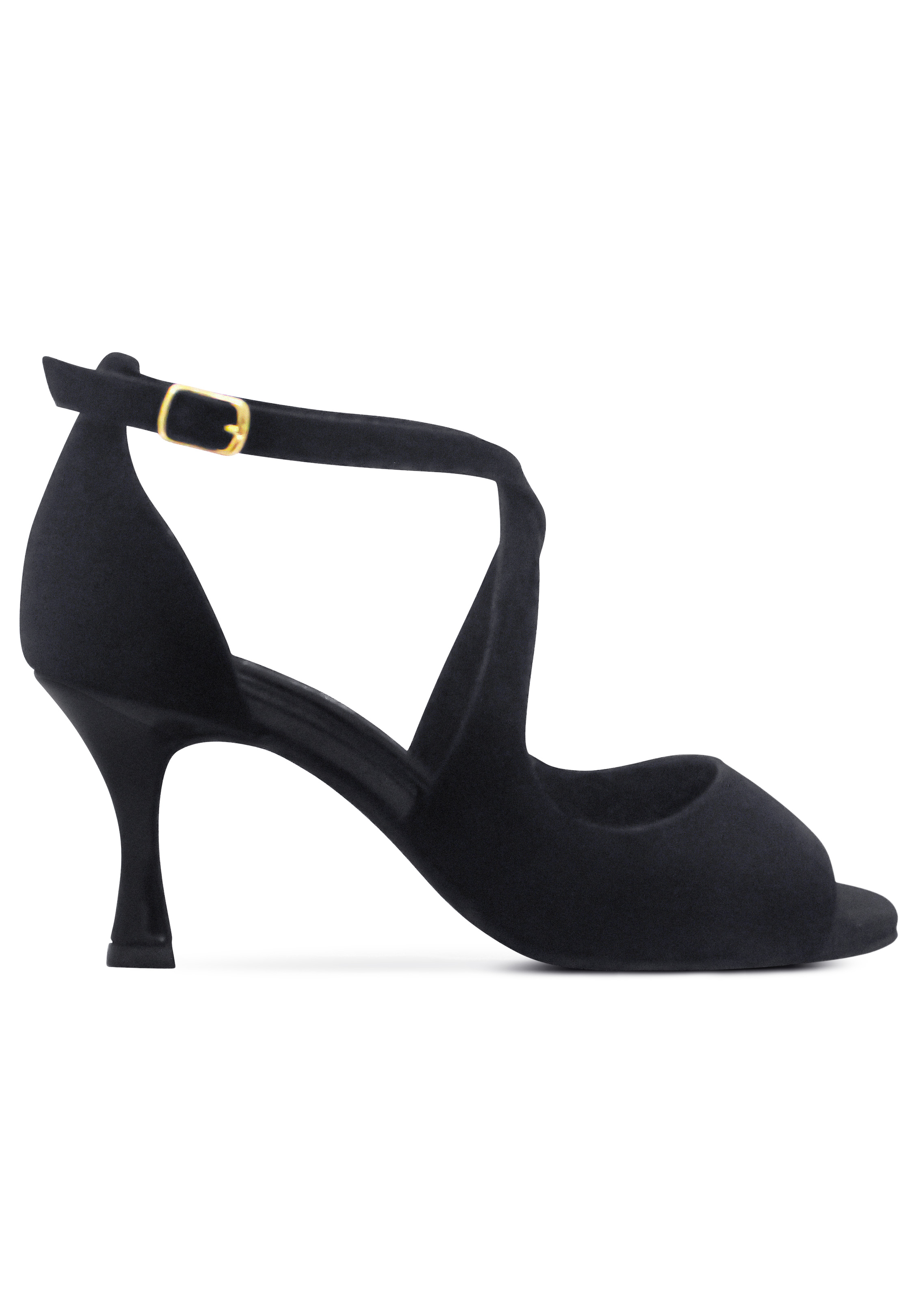Dance Naturals Dama Art. 274-Black Suede/Black Patent