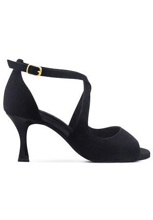 Dance Naturals Dama Art. 274-Black Suede/Black Patent