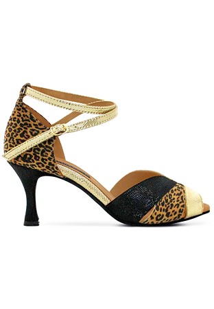 Dance Naturals Fogia Art. 273-Platinum Fish/Black Fish Leopard