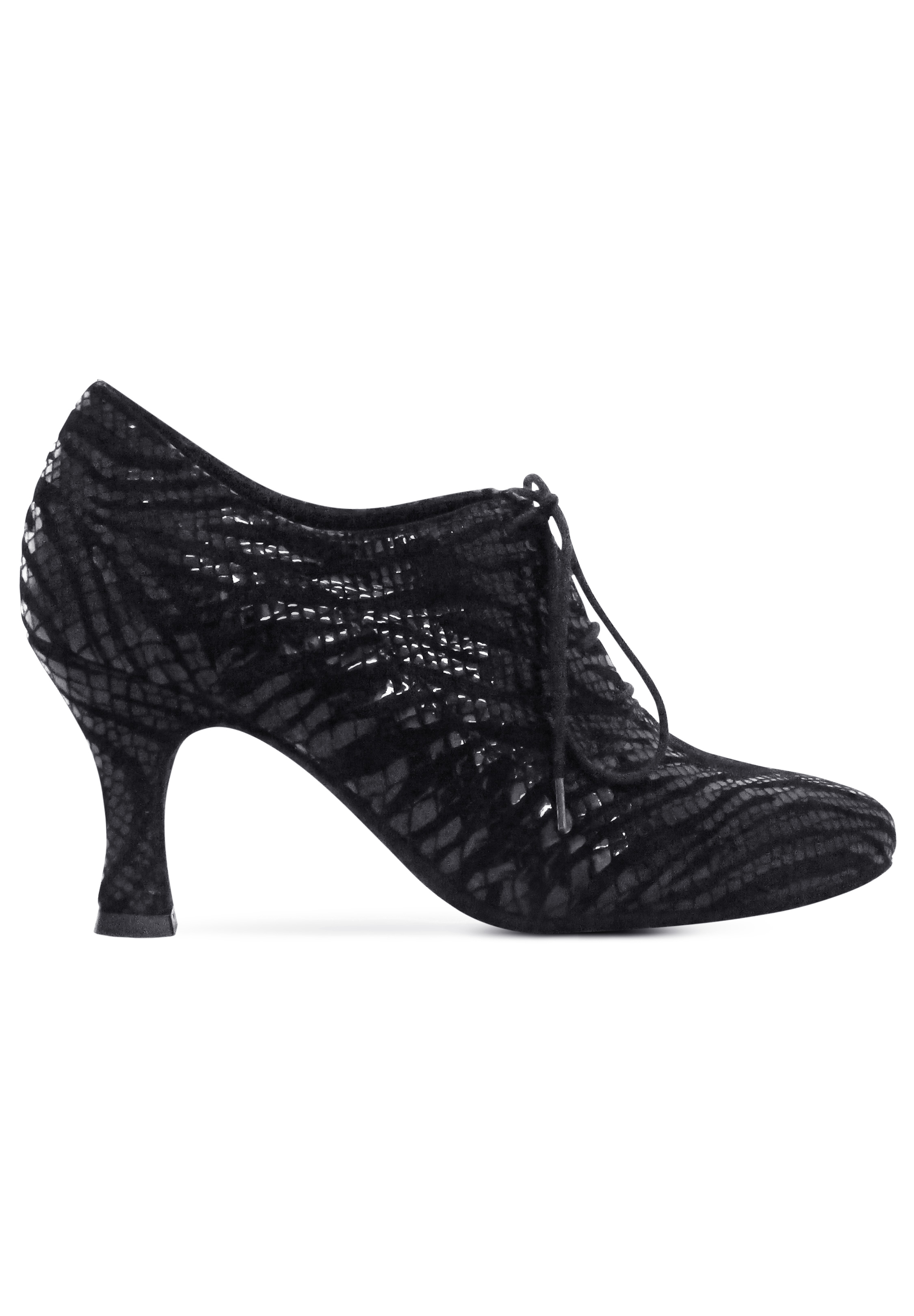 Dance Naturals Ombra Art. 736-Black Printed Suede