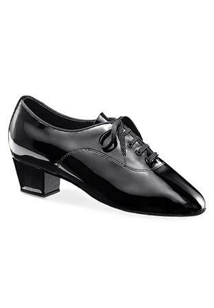 Dance Naturals Mens Latin Dance Shoes Art. 10-Black Patent