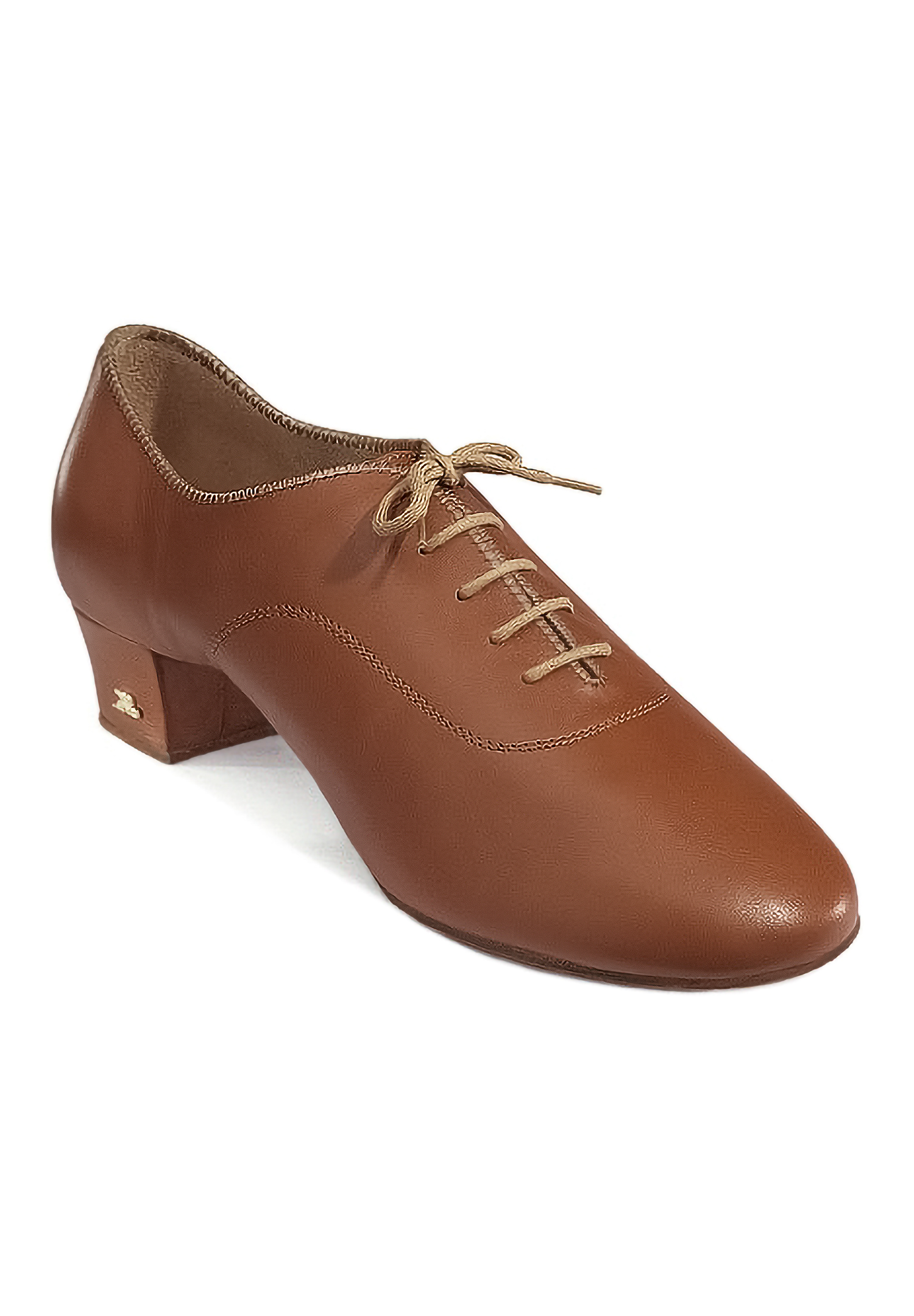 Dance Naturals Torcello Mens Latin Shoes Art. 116-Tan Leather