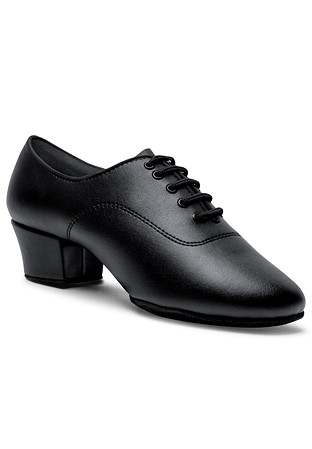 Dansport by International Boys MST Flex Latin Shoes-Black Calf