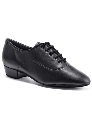 Dansport by International Boys MT Ballroom Shoes-Black Calf