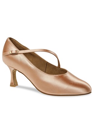Diamant Ballroom VarioPro Hybrid Shoes 166-185-094-Beige Satin