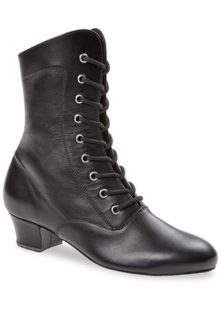 Diamant Ladies Dance Boots 208-334-034-V-Black Leather
