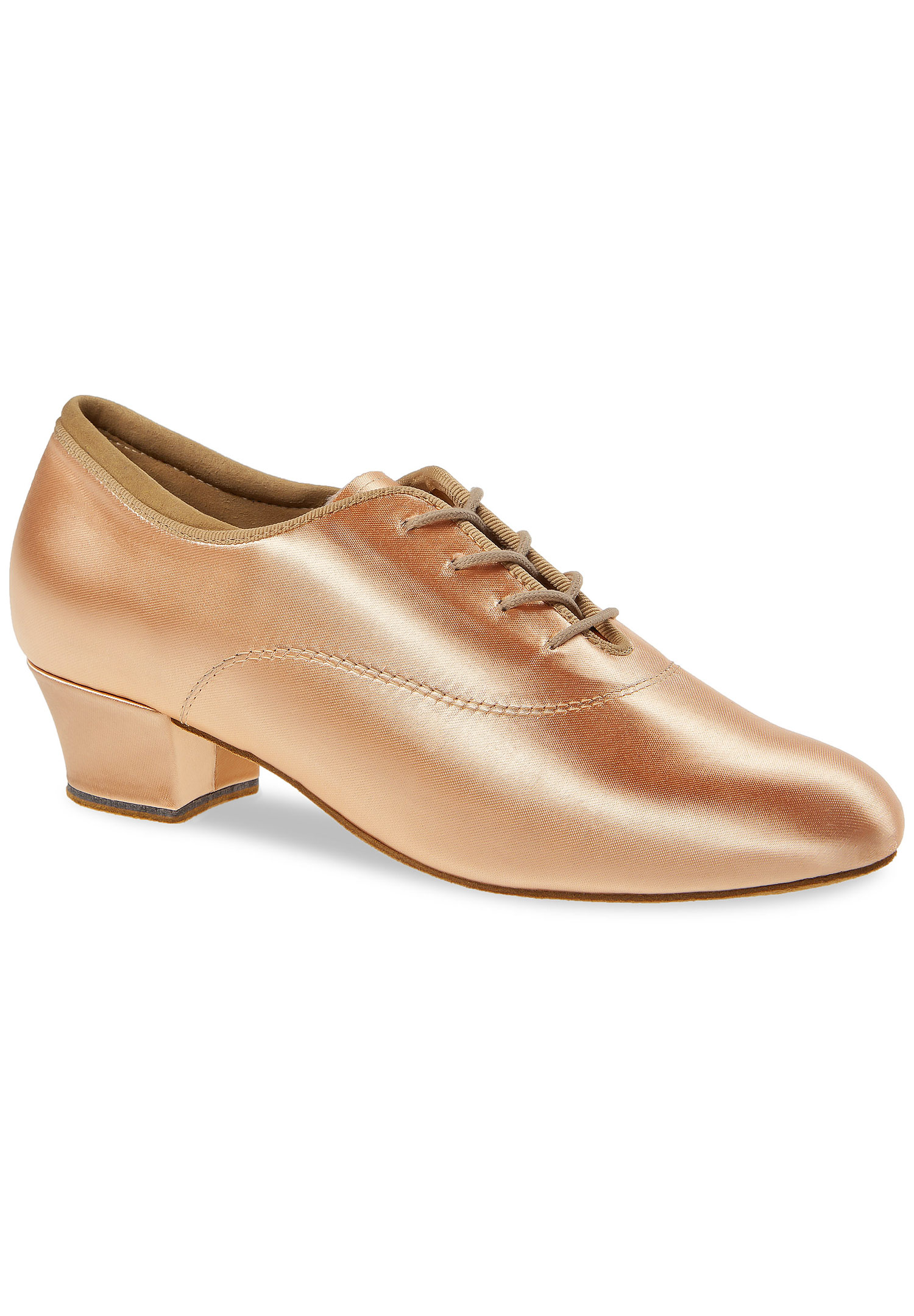 Diamant Ladies Practice Dance Shoes 140-034-094-Beige Satin