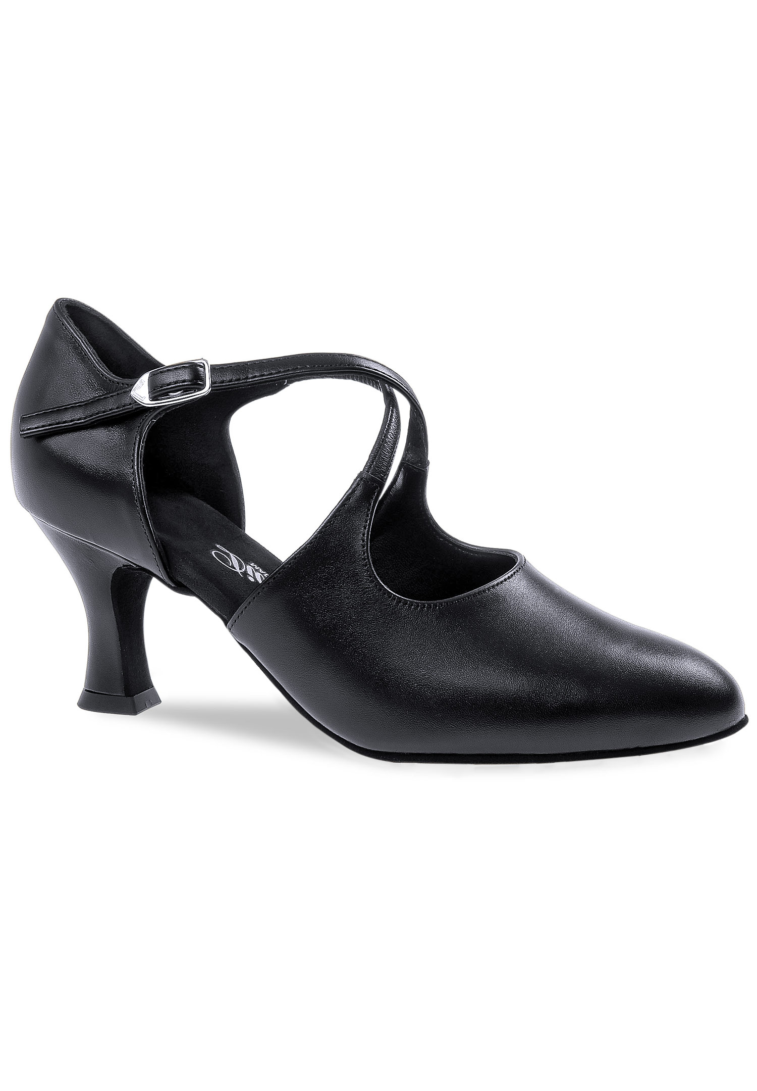 Diamant Ladies Smooth Dance Shoes 052-080-034-Black Leather