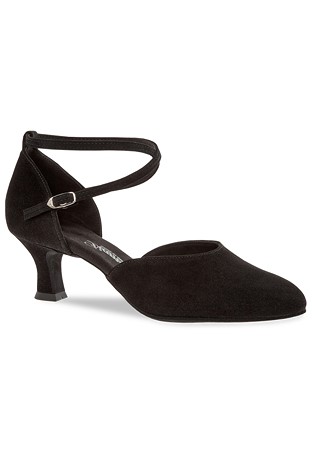 Diamant Ladies Social Shoes 058-068-001-Black Suede