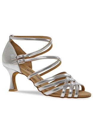 Diamant Latin Shoes for Women 108-087-013-Silver Synth
