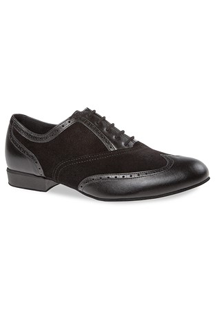 Diamant Mens Ballroom Shoes 177-025-070-Black Leather / Suede