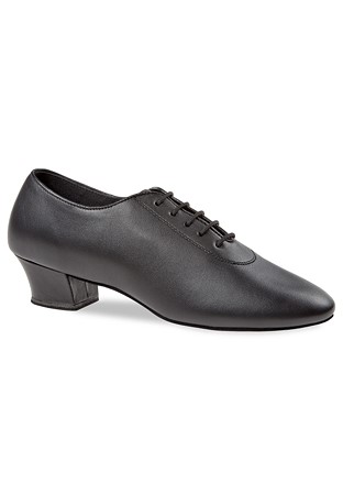 Diamant Mens Latin Shoes 091-024-028-Black Leather
