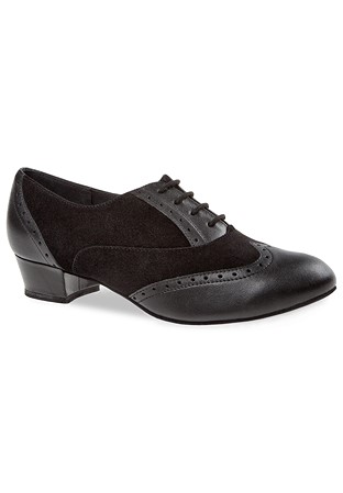 Diamant Practice Dance Shoes 063-029-070-Black Leather / Suede