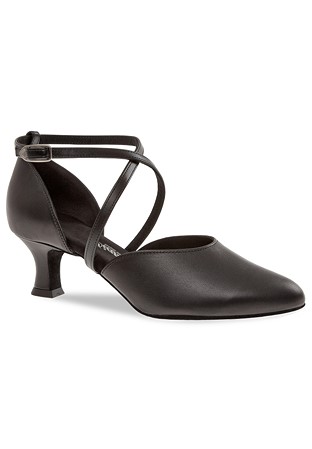 Diamant Social Dance Shoes 048-068-034-Black Leather