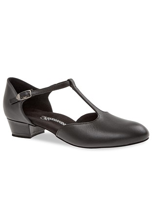 Diamant Social Dance Shoes 053-029-034-Black Leather