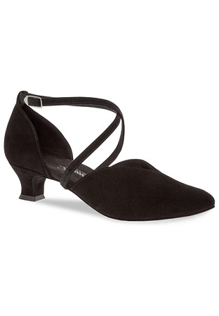 Diamant Social Dance Shoes 107-013-001-Black Suede