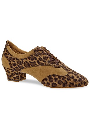 Diamant VarioPro Classic Ladies Practice Shoes 188-234-609-Leopard Microfiber