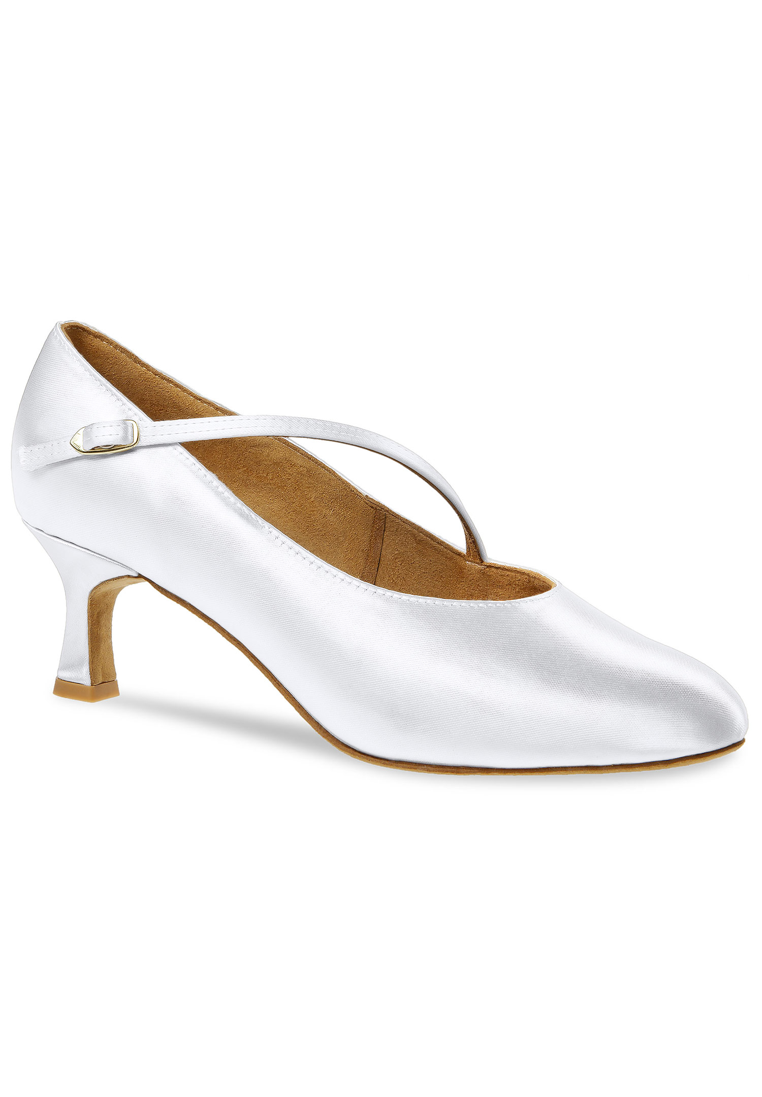 Diamant VarioPro Hybrid Ladies Ballroom Shoes 166-178-092-White Satin