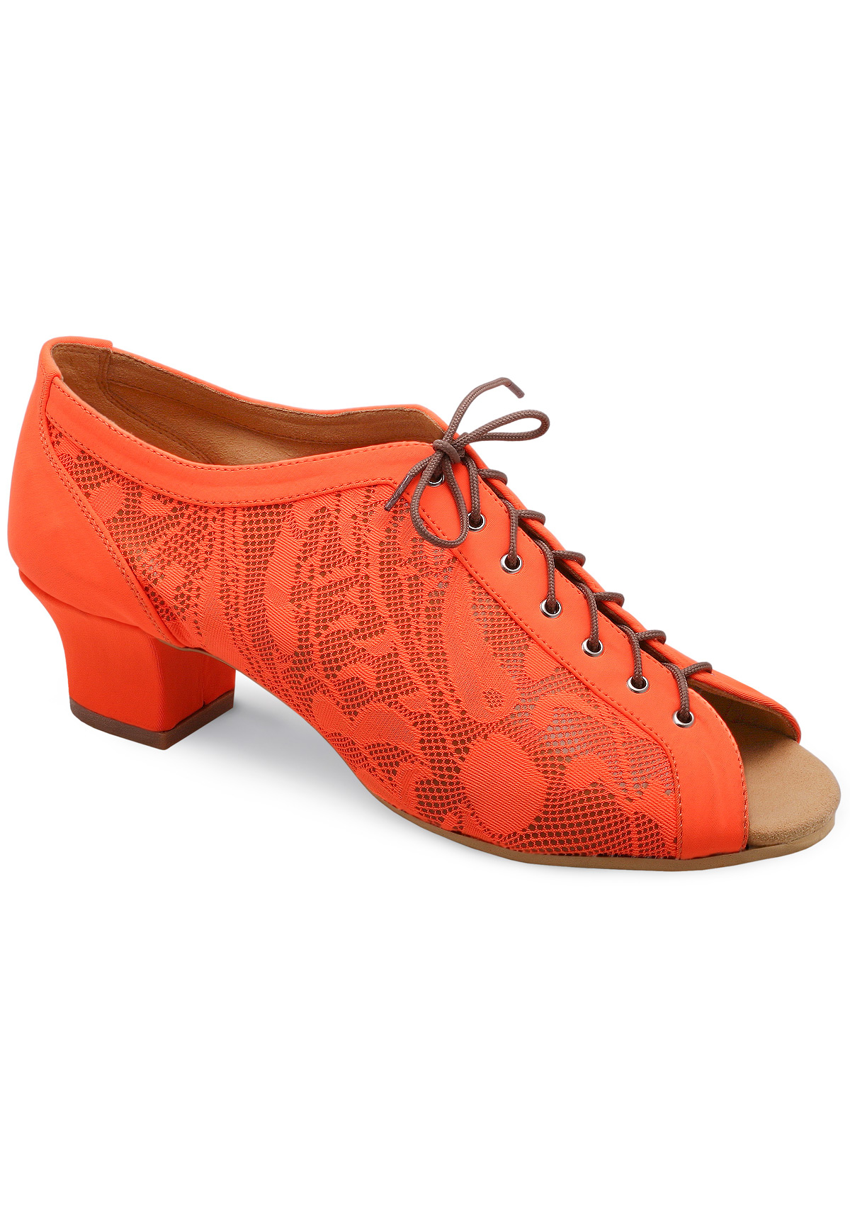 Eckse 130061 Piano-Mono 002-Orange Lycra/Orange Guipure