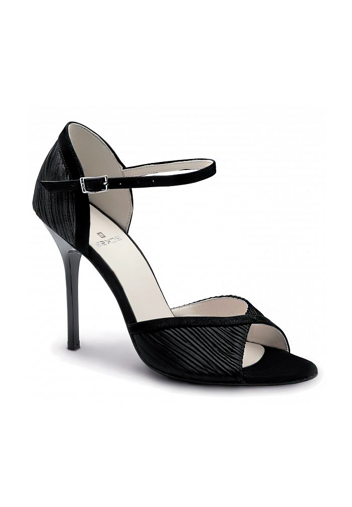 Eckse 190028 Wendy - TNG 004 / AX-09034-BLK Sateen/BLK Nubuck