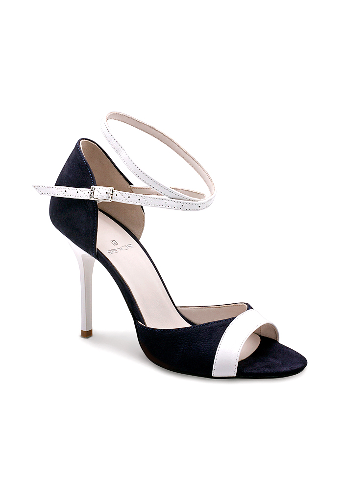 Eckse 190066 Rossina - TNG 007 / C-09034-BLK Nubuck/Softy White Leather