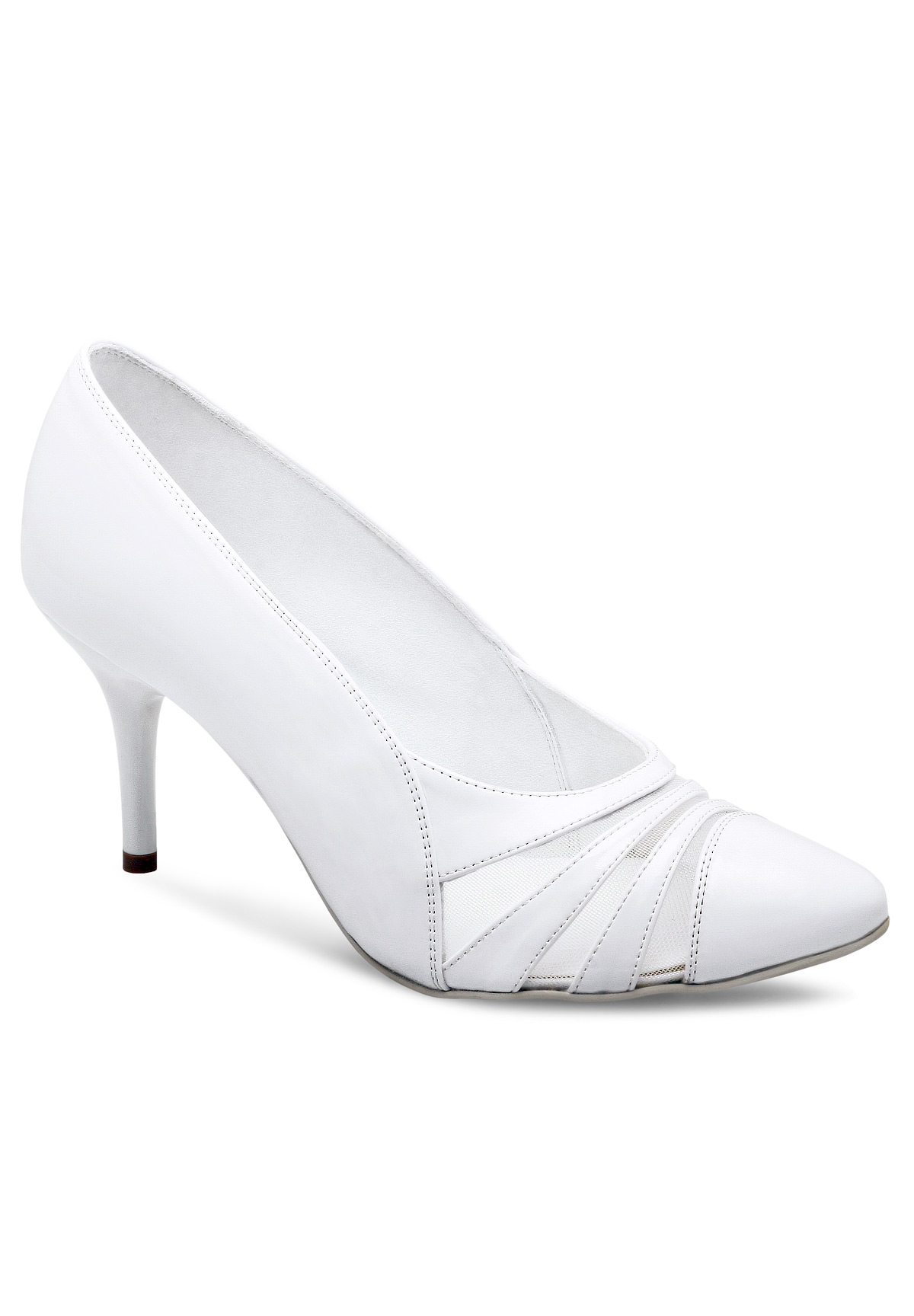 Eckse 190305 Susanna-W-001-White Patent/White Mesh