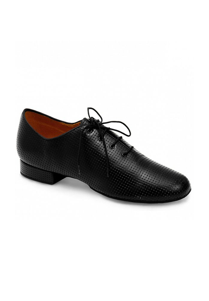 Eckse 250005 Oxford Black-Perfo Black Leather