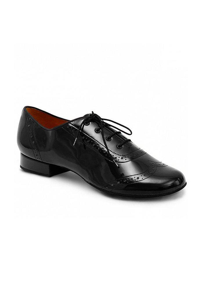 Eckse 250017 Preston-F-Black Patent Artificial Leather