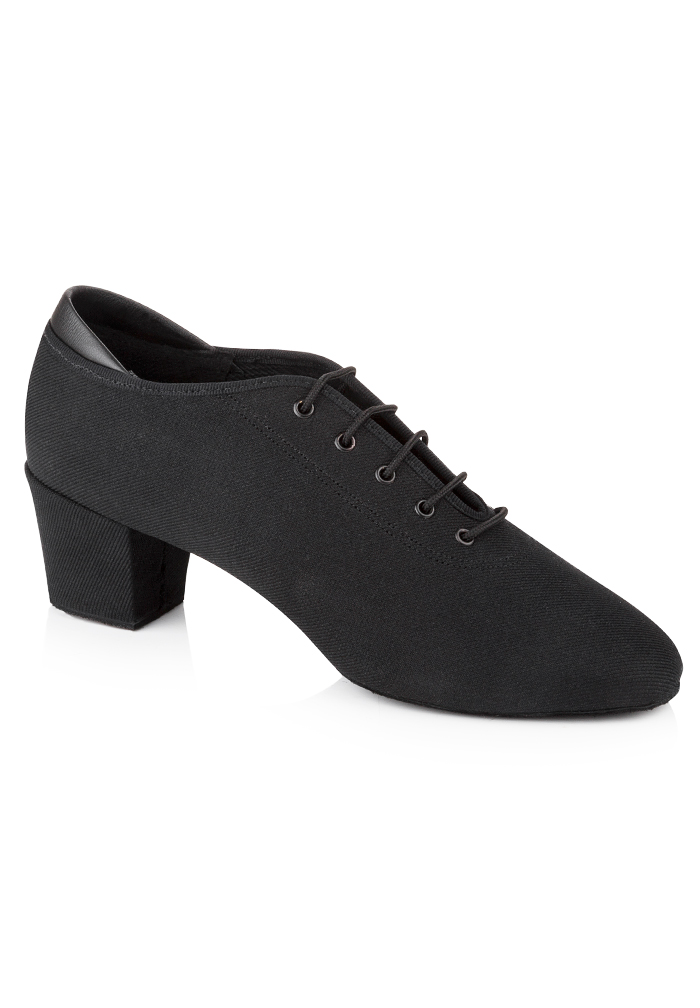 Freed of London Alex Latin Dance Shoes-Black Softweave