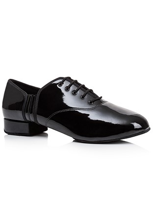 Freed of London Artist Ballroom Dance Shoes-Black Patent