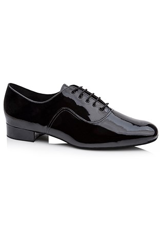 Freed of London Astaire Ballroom Shoes-Black Patent